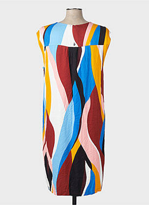 Robe mi-longue rouge STREET ONE femme