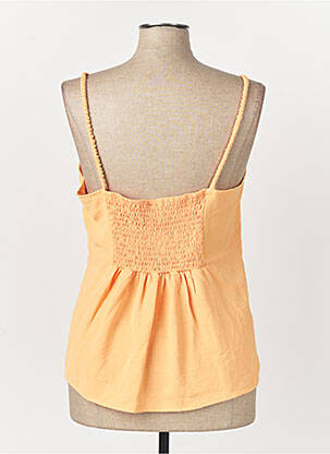 Blouse col v orange VERO MODA femme