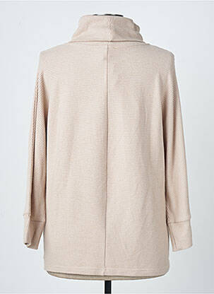 Pull col roulé beige STREET ONE femme