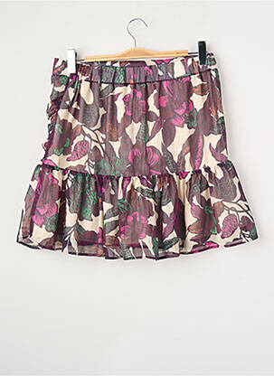 Jupe courte violet MORGAN femme