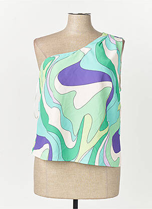 Blouse vert MORGAN femme