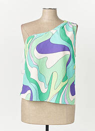 Blouse vert MORGAN femme