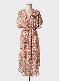 Robe courte rose LES P'TITES BOMBES femme