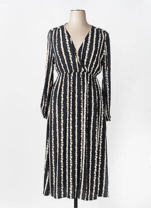 Robe longue noir ZABAIONE femme