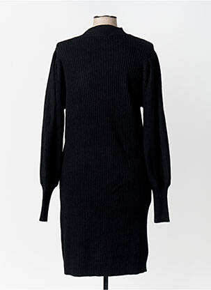 Robe pull col col montant manches longues noir ONLY femme