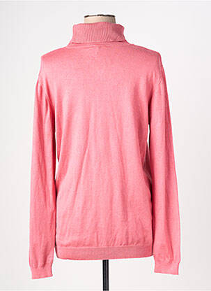 Pull col roulé rose MORE & MORE femme