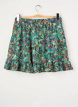 Jupe courte vert ONLY femme