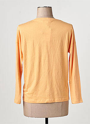 T-shirt orange MANGO femme