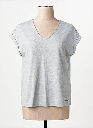 T-shirt gris STREET ONE femme