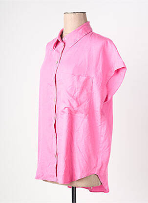 Chemisier rose MANGO femme