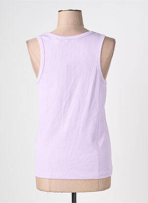 Débardeur col rond sans manche violet VERO MODA femme