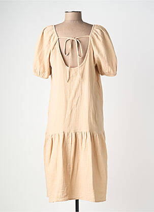 Robe courte beige VERO MODA femme