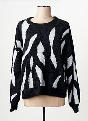 Pull col rond noir VILA femme