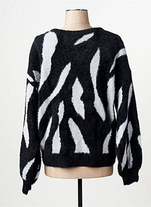 Pull col rond noir VILA femme