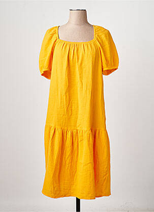 Robe courte orange VERO MODA femme