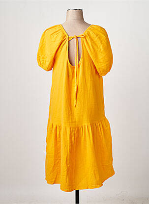 Robe courte orange VERO MODA femme