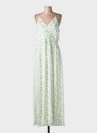 Robe longue sans manche sans manche vert VERO MODA femme