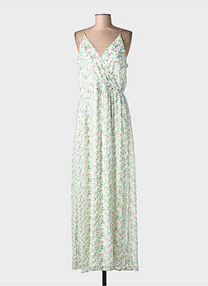 Robe longue sans manche sans manche vert VERO MODA femme
