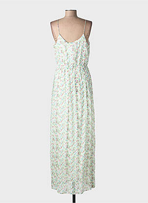 Robe longue sans manche sans manche vert VERO MODA femme