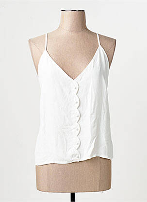 Débardeur beige NAF NAF femme