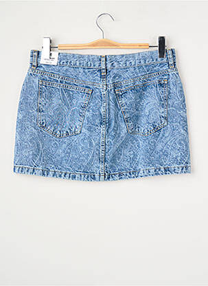 Jupe courte bleu MANGO femme