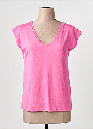 T-shirt rose PIECES femme