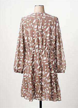 Robe mi-longue marron ZABAIONE femme