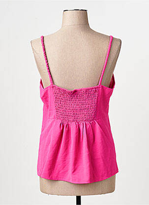 Top col v rose VERO MODA femme