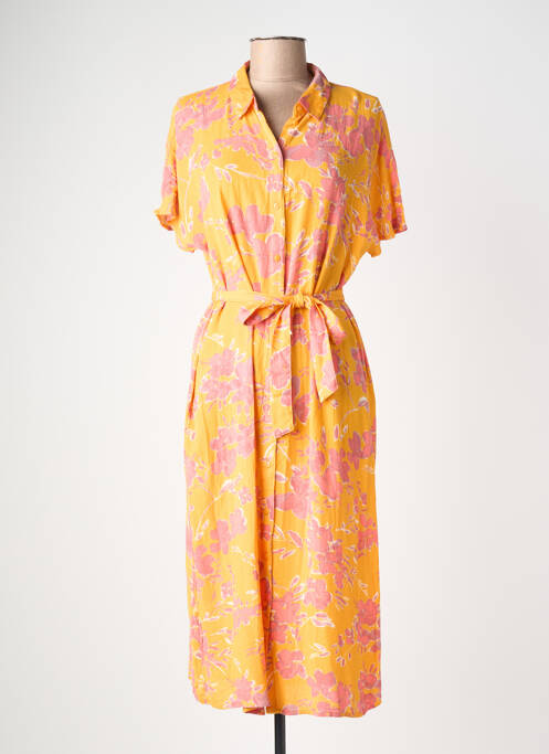 Robe courte jaune VERO MODA femme
