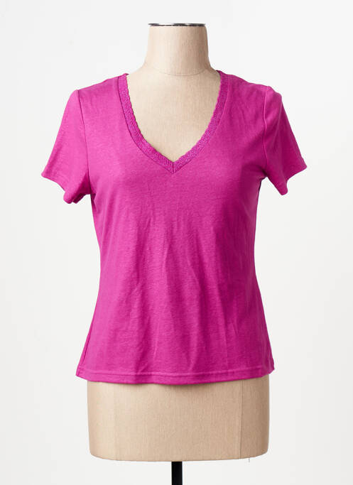 T-shirt rouge MORGAN femme