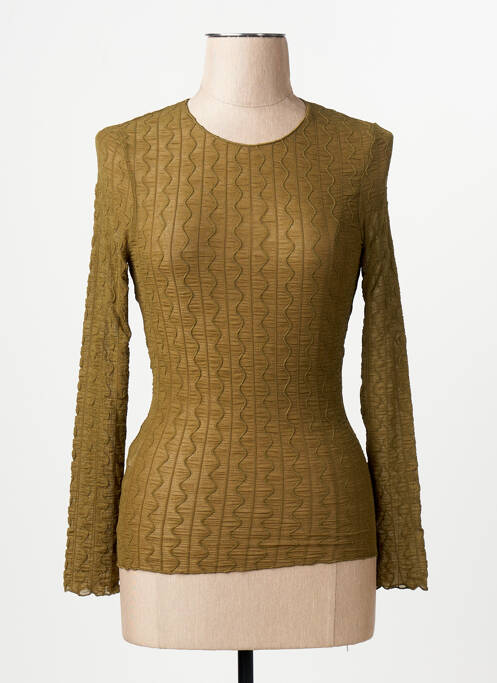 Top vert MANGO femme