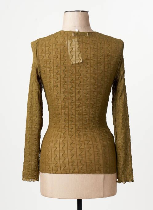 Top vert MANGO femme