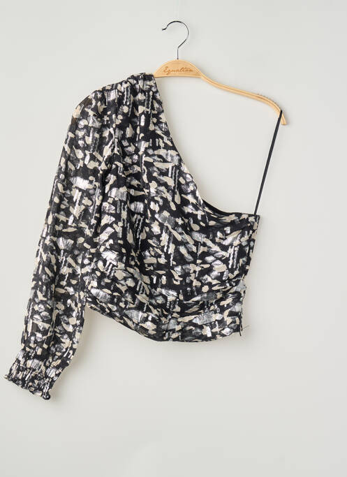 Blouse noir MANGO femme