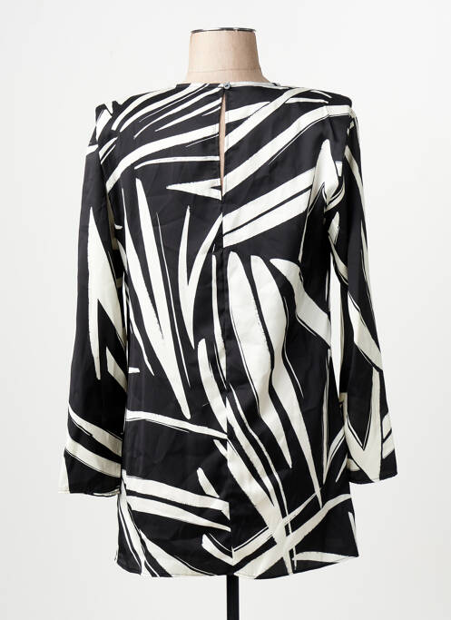 Tunique manches longues noir MANGO femme