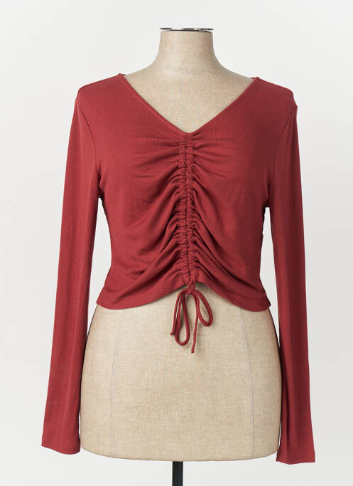T-shirt marron ONLY femme