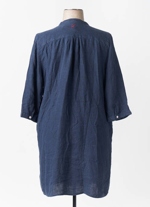 Robe mi-longue bleu DELAHAYE femme