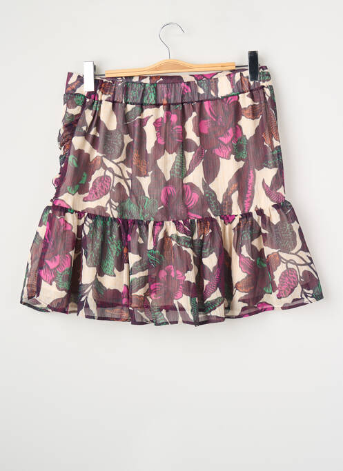 Jupe courte violet MORGAN femme