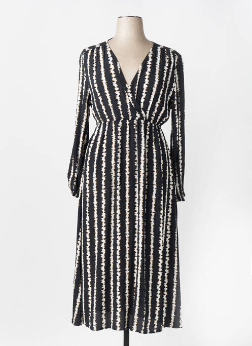 Robe longue noir ZABAIONE femme