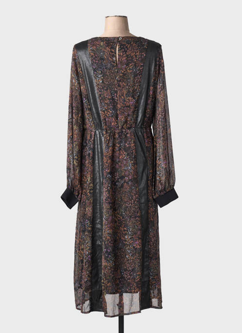 Robe longue marron NÜ femme