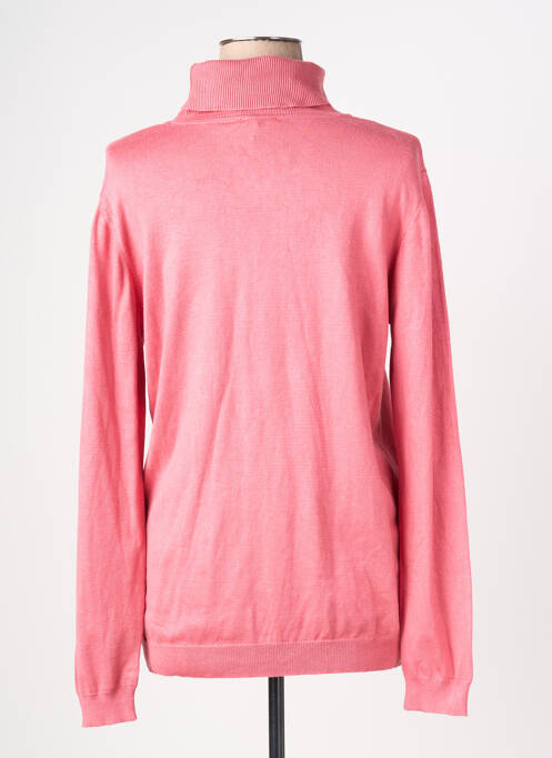 Pull col roulé rose MORE & MORE femme