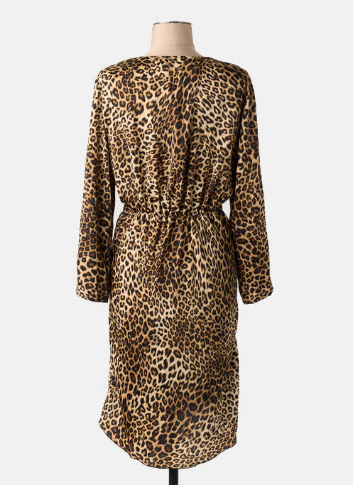 Robe mi-longue noir AMELIE & AMELIE femme