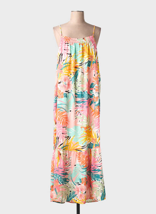 Robe courte jaune JACQUELINE DE YONG femme