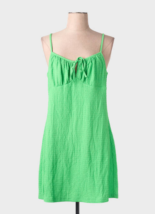 Robe courte sans manche sans manche vert ONLY femme