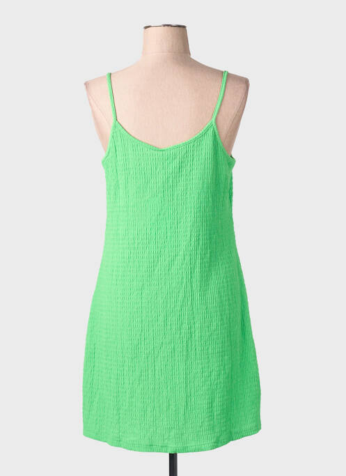 Robe courte sans manche sans manche vert ONLY femme
