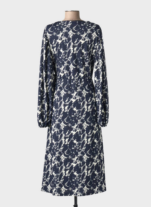 Robe longue manches longues manches longues bleu VILA femme