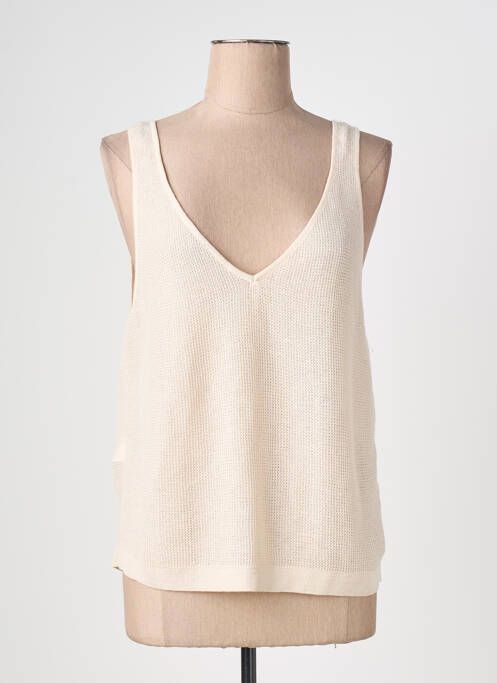 Débardeur gris MANGO femme