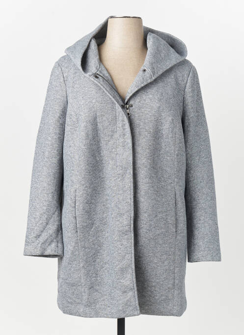 Manteau long gris CARMAKOMA femme
