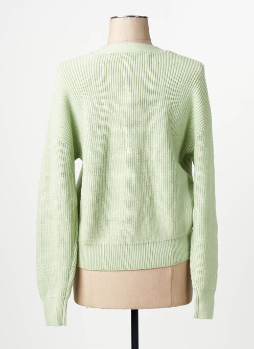 Gilet manches longues vert GARCIA femme