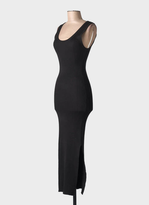 Robe pull noir MANGO femme