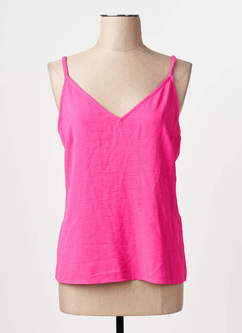 Blouse col v rose VERO MODA femme